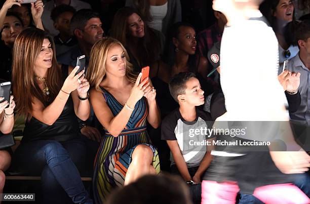 Teresa Giudice and Melissa Gorga attend the Rookie USA Presents Kids Rock! during New York Fashion Week: The Shows September 2016 at The Dock,...