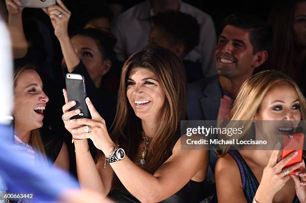 Teresa Giudice and Melissa Gorga attend the Rookie USA Presents Kids Rock! during New York Fashion Week: The Shows September 2016 at The Dock,...