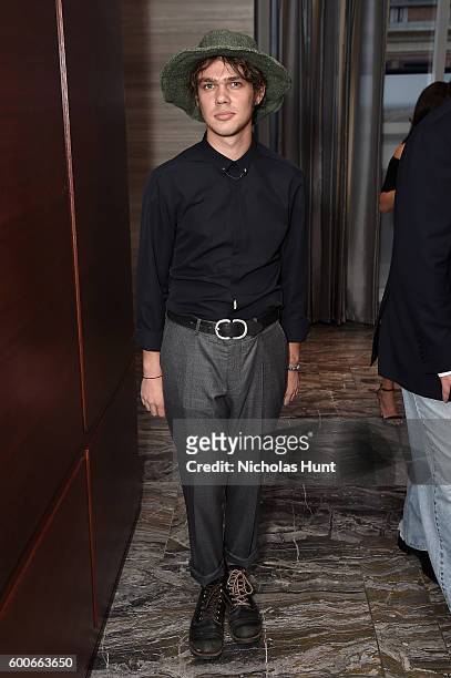 Actor Ellar Coltrane attends the The Daily Front Row's 4th Annual Fashion Media Awards at Park Hyatt New York on September 8, 2016 in New York City.
