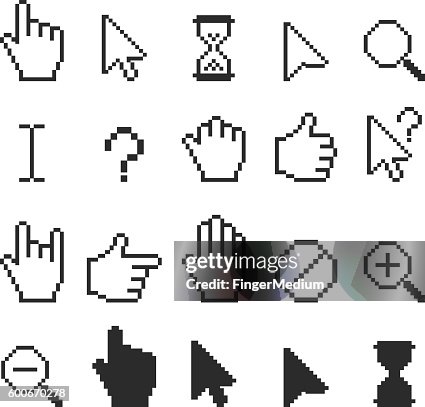 Cursor icon set Cursor icon set