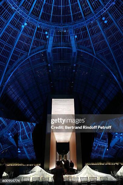 Illustration view during the 28th Biennale des Antiquaires : Pre-Opening at Grand Palais on September 8, 2016 in Paris, France.