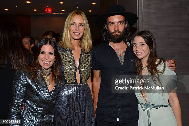 Ally Hilfiger, Dee Ocleppo Hilfiger, Steve Hash, and Elizabeth Hilfiger attend the The Daily Front Row's 4th Annual Fashion Media Awards at Park...