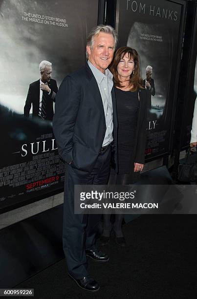 Actor Jamey Sheridan attends the screening of The Warner Bros. Pictures "Sully" in West Hollywood, California, on September 8, 2016. / AFP / VALERIE...