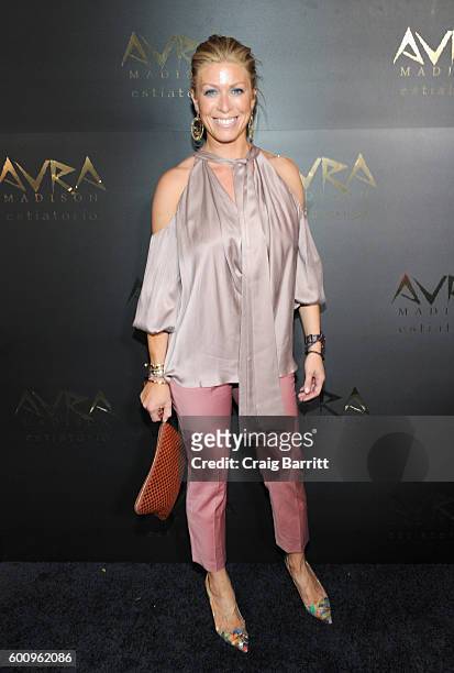 Personality Jill Martin attends the Avra Madison grand opening party on September 8, 2016 in New York City.