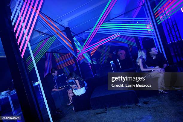 General view of atmosphere at the Jimmy Choo 20th Anniversary Event during New York Fashion Week on September 8, 2016 in New York City.