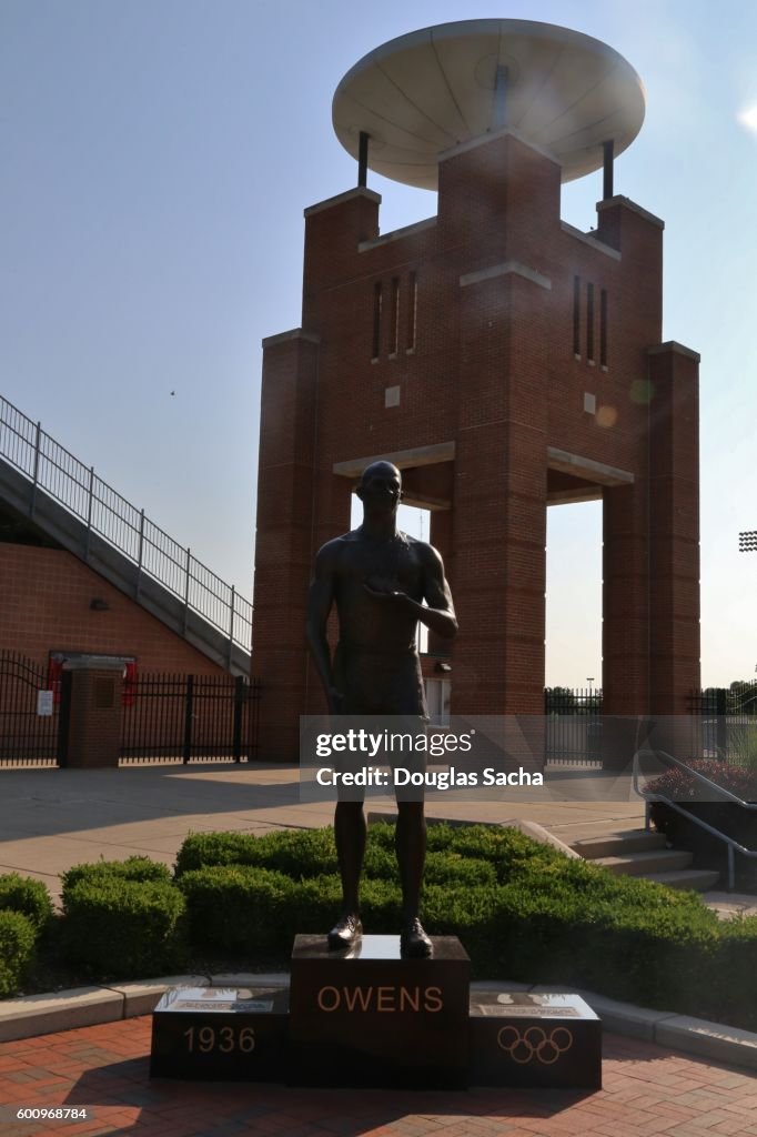 Olympian Jesse Owens Memorial Stadium Ohio State University Columbus