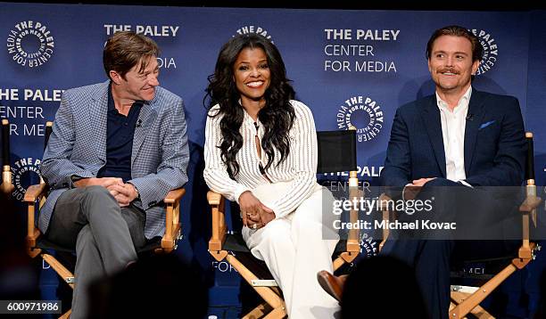 Actors Kevin Rahm, Keesha Sharp, Clayne Crawford at The Paley Center for Media's 10th Annual PaleyFest Fall TV Previews honoring FOX's Lethal Weapon...