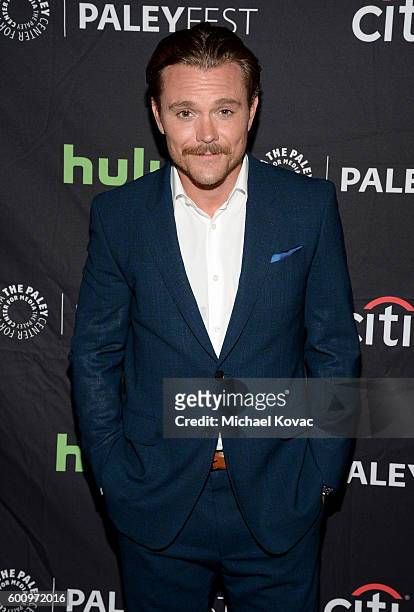 Actor Clayne Crawford arrives at The Paley Center for Media's 10th Annual PaleyFest Fall TV Previews honoring FOX's Lethal Weapon at the Paley Center...