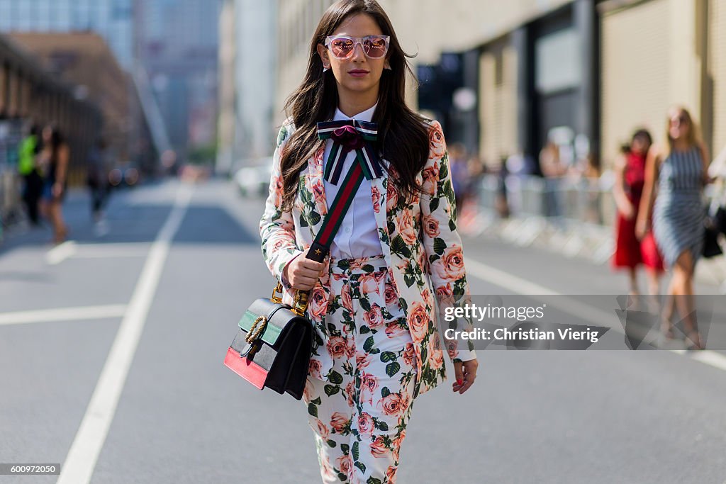 Street Style - September 2016 New York Fashion Week - Day 1