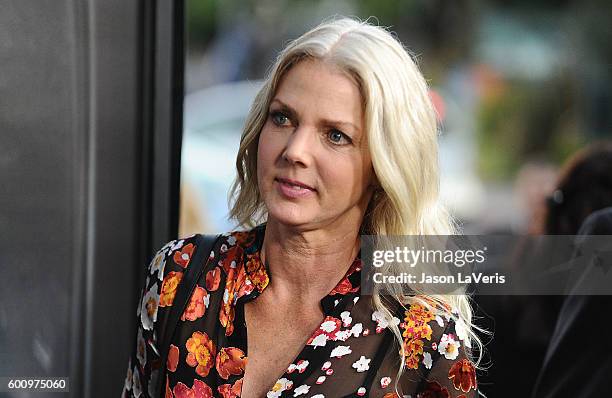 Christina Sandera attends a screening of "Sully" at Directors Guild Of America on September 8, 2016 in Los Angeles, California.