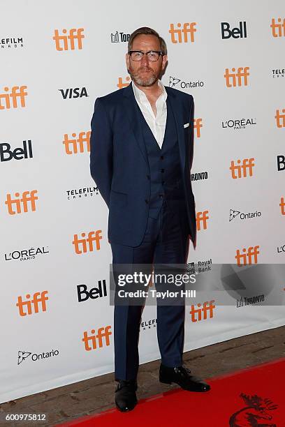 Actor Michael Smiley attends the world premiere of "Free Fire" during the 2016 Toronto International Film Festival at Ryerson Theatre on September 8,...