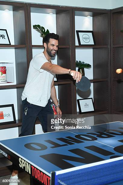 Benjamin Ayres attends W Magazine NKPR IT House x Producers Ball Studio at IT Lounge on September 8, 2016 in Toronto, Canada.