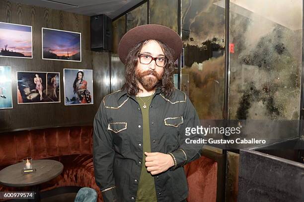 Sean Lennon attends the IMG Men's Model Division Party at The Blond at 11 Howard Hotel on September 8, 2016 in New York City.