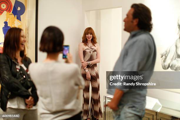 Atmosphere during OTHER Gallery's Los Angeles opening of Lorien Haynes "Have You See Her?" Exhibition on September 8, 2016 in Los Angeles, California.