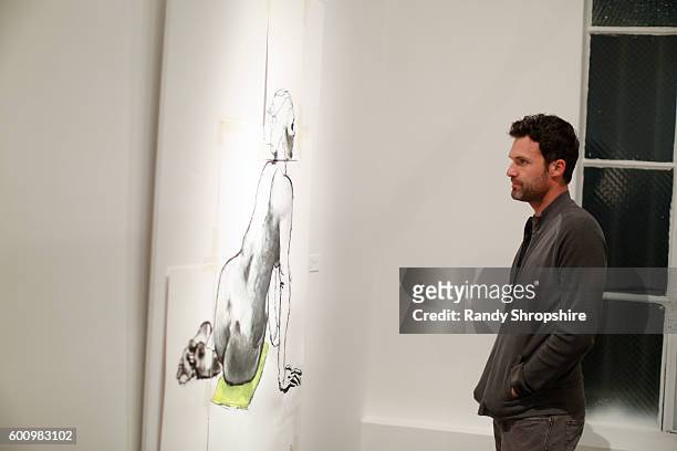 Atmosphere during OTHER Gallery's Los Angeles opening of Lorien Haynes "Have You See Her?" Exhibition on September 8, 2016 in Los Angeles, California.
