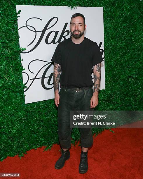 Mike Nouveau attends the Saks Downtown x Vogue event held at Saks Downtown on September 8, 2016 in New York City.