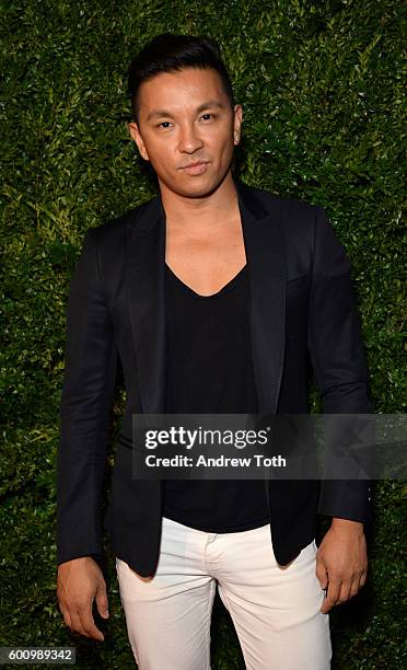 Prabal Gurung attends the Saks Downtown x Vogue event at Saks Downtown on September 8, 2016 in New York City.