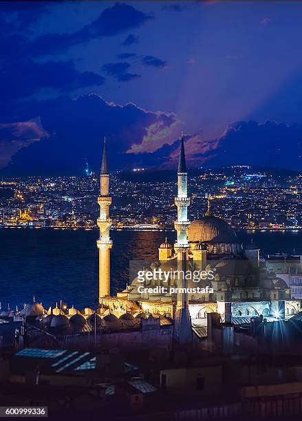 sirkeci istanbul - moschea foto e immagini stock