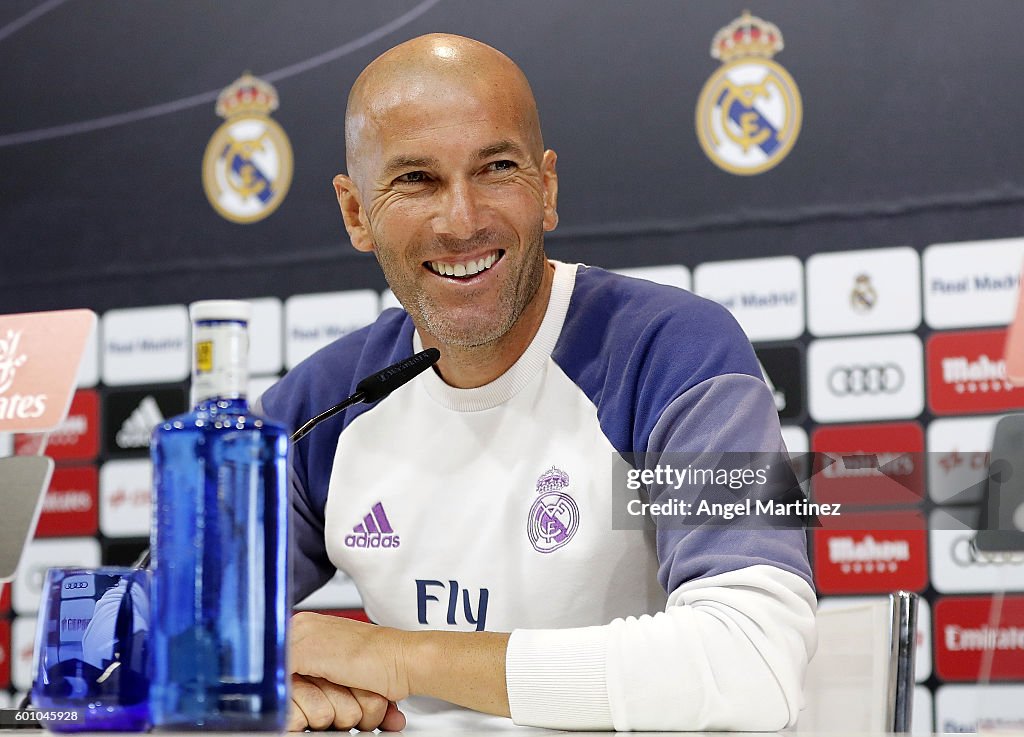 Real Madrid Training and Press Conference