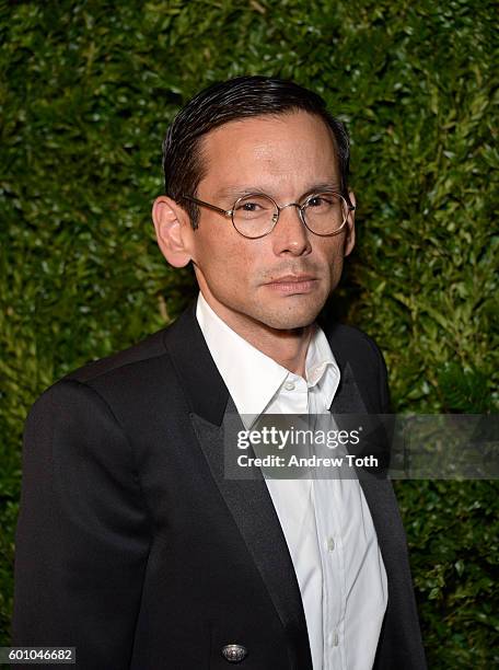 Santiago Gonzalez attends the Saks Downtown x Vogue event at Saks Downtown on September 8, 2016 in New York City.