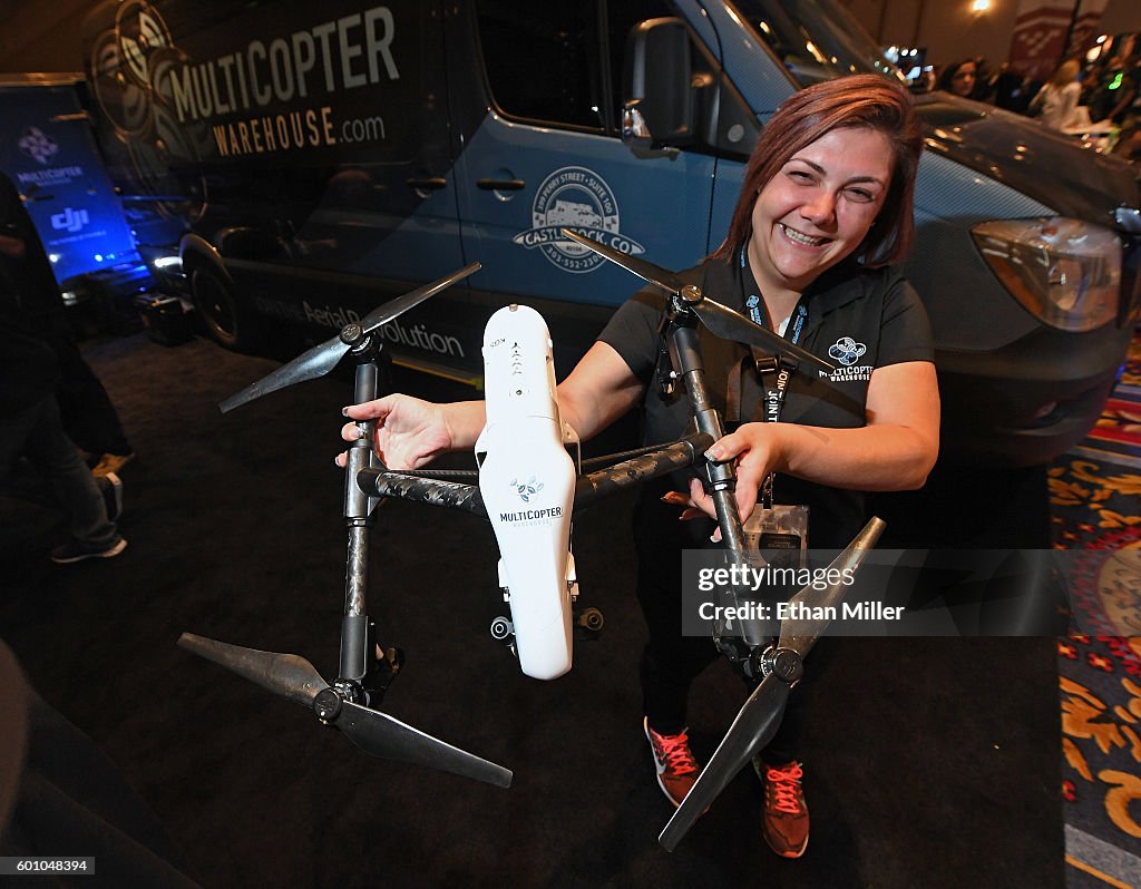 InterDrone Conference For Commercial Drones Held In Las Vegas