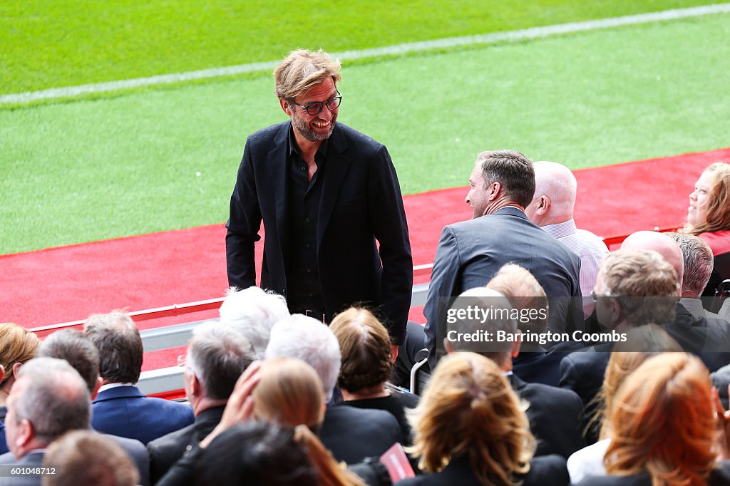Anfield home of Liverpool Main Stand Opening Event