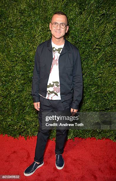 Steven Kolb attends the Saks Downtown x Vogue event at Saks Downtown on September 8, 2016 in New York City.