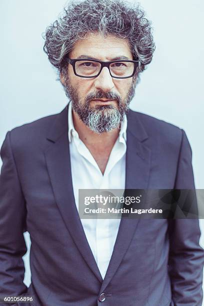 Director Radu Mihaileanu is photographed for Self Assignment on September 4, 2016 in Deauville, France. (Photo by Martin Lagardere/Contour by Getty...