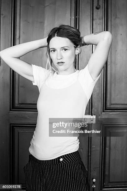 Actress Christa Theret is photographed for Self Assignment on September 6, 2016 in Deauville, France.