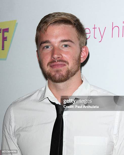 Actor Chandler Massey attends the premiere of "The Standoff" at Regal LA Live: A Barco Innovation Center on September 8, 2016 in Los Angeles,...