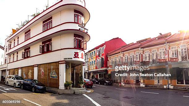 keong saik road - chinatown stock pictures, royalty-free photos & images
