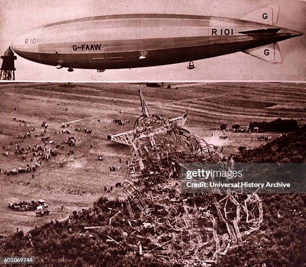 Britich R101 279 R101 Airship Stock Photos, High-Res Pictures, and Images - Getty Images