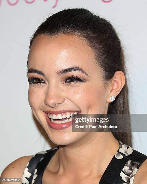 Actress Vanessa Merrell attends the premiere of "The Standoff" at Regal LA Live: A Barco Innovation Center on September 8, 2016 in Los Angeles,...