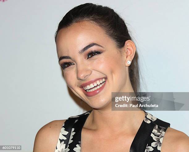 Actress Vanessa Merrell attends the premiere of "The Standoff" at Regal LA Live: A Barco Innovation Center on September 8, 2016 in Los Angeles,...
