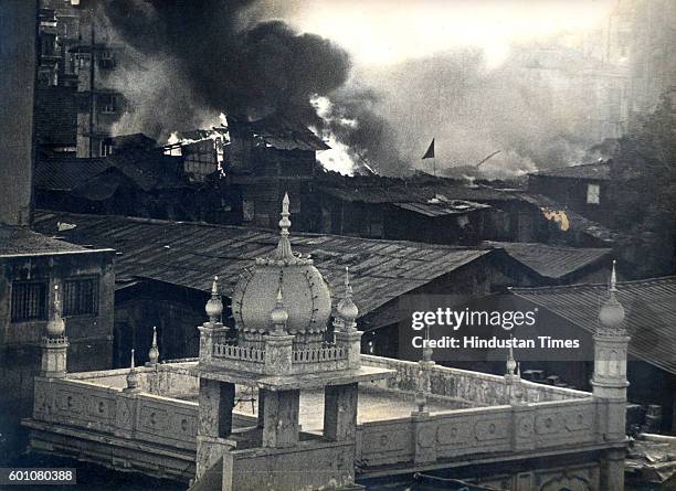 Mumbai, India1993 Bombay Riots after Ayodhya Babri Masjid demolition