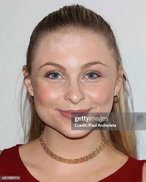 Actress Shelby Wulfert attends the premiere of "The Standoff" at Regal LA Live: A Barco Innovation Center on September 8, 2016 in Los Angeles,...