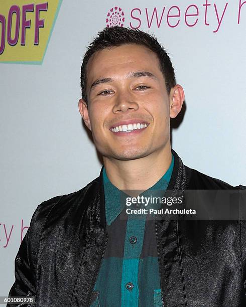 Actor Colton Tran attends the premiere of "The Standoff" at Regal LA Live: A Barco Innovation Center on September 8, 2016 in Los Angeles, California.