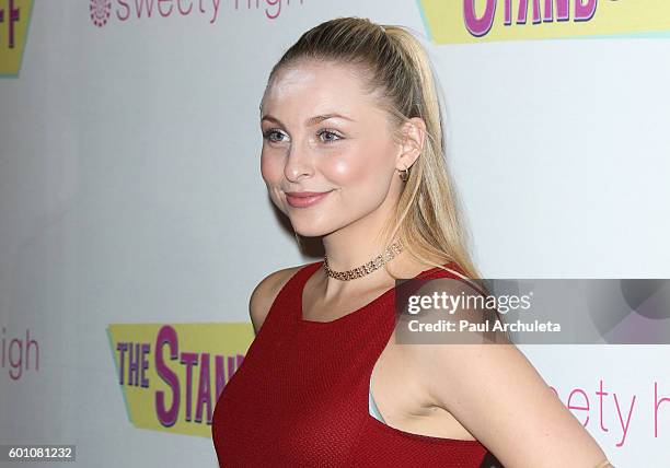 Actress Shelby Wulfert attends the premiere of "The Standoff" at Regal LA Live: A Barco Innovation Center on September 8, 2016 in Los Angeles,...