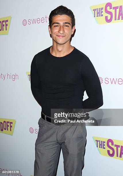 Actor Shak Ghacha attends the premiere of "The Standoff" at Regal LA Live: A Barco Innovation Center on September 8, 2016 in Los Angeles, California.