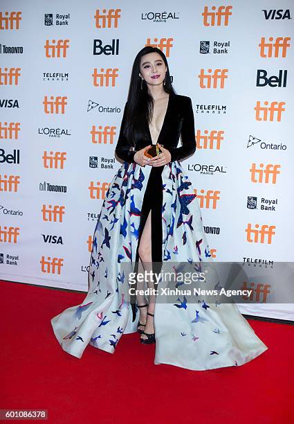 Sept. 9, 2016 : Actress Fan Bingbing attends the world premiere of the film "I Am Not Madame Bovary" at the Toronto International Film Festival at...