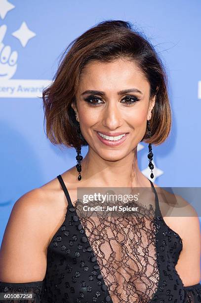 Anita Rani arrives for the National Lottery Awards 2016 at The London Studios on September 9, 2016 in London, England.