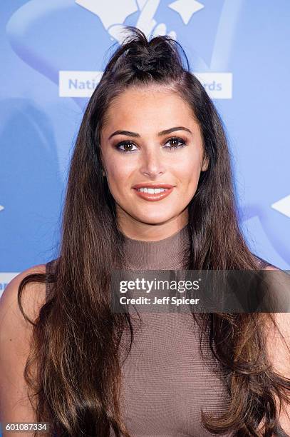 Courtney Green arrives for the National Lottery Awards 2016 at The London Studios on September 9, 2016 in London, England.