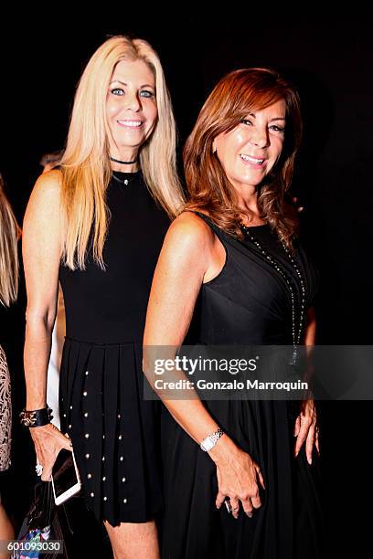 Ms. Nelson and Kathy Lawler Oday Shakar - Backstage - September 2016 - New York Fashion Week: The Showsat The Dock, Skylight at Moynihan Station on...