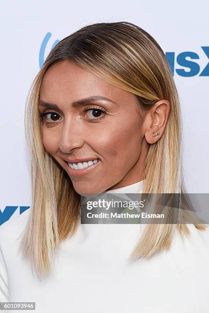 Giuliana Rancic visits SiriusXM Studio on September 9, 2016 in New York City.