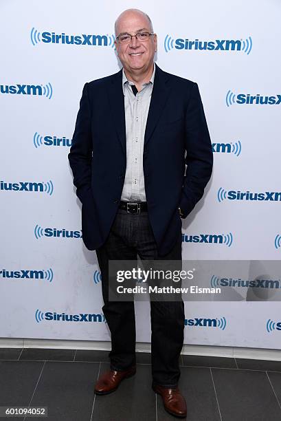 Albert Manzo of Bravo's reality TV series "Manzo'd with Children" visits SiriusXM Studio on September 9, 2016 in New York City.