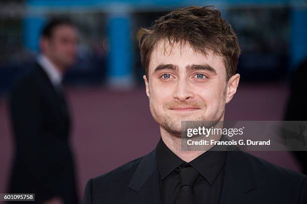 Daniel Radcliffe arrives at the "Imperium" Premiere during the 42nd Deauville American Film Festival on September 9, 2016 in Deauville, France.