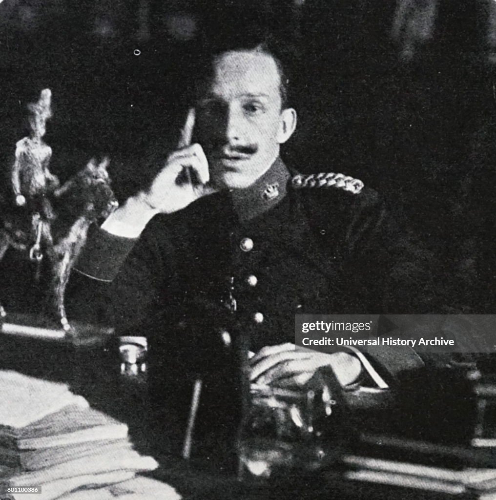 Alfonso XIII of Spain.