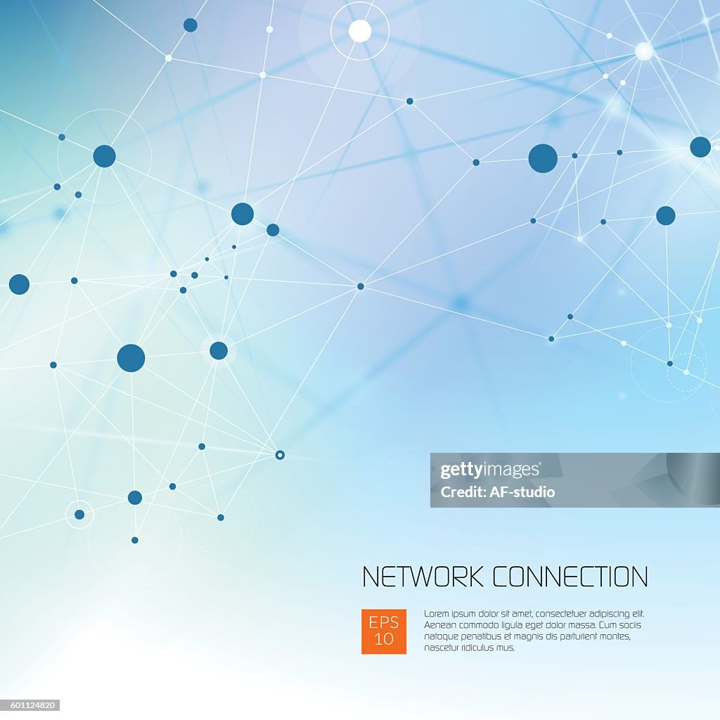 Abstract Network Background High-Res Vector Graphic - Getty Images