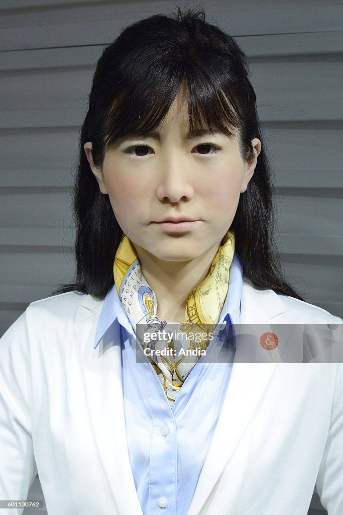 Japan, Tokyo: android Junko Chihira (2016/01/13)