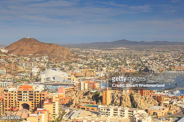 arial cabo view - arial city stock pictures, royalty-free photos & images